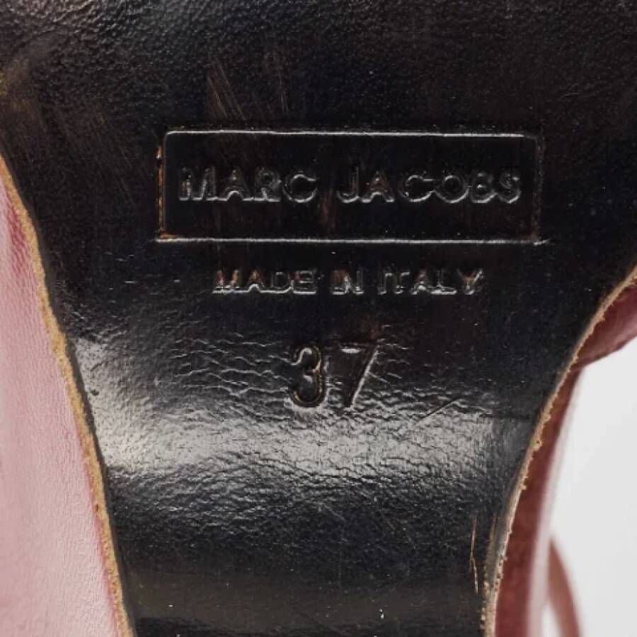 Marc Jacobs Pre-owned Leather heels Pink Dames