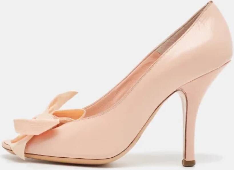 Marc Jacobs Pre-owned Leather heels Pink Dames