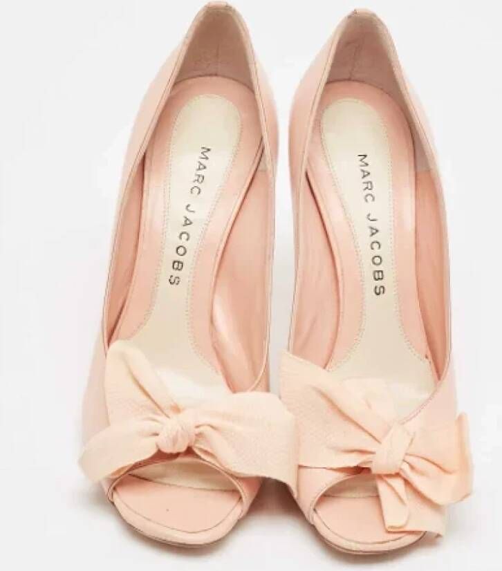 Marc Jacobs Pre-owned Leather heels Pink Dames