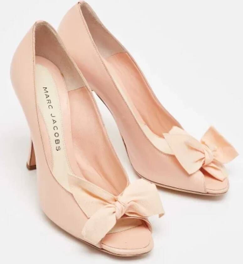 Marc Jacobs Pre-owned Leather heels Pink Dames