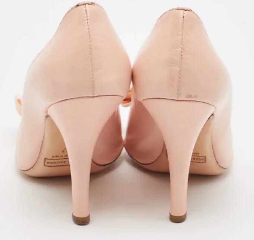 Marc Jacobs Pre-owned Leather heels Pink Dames