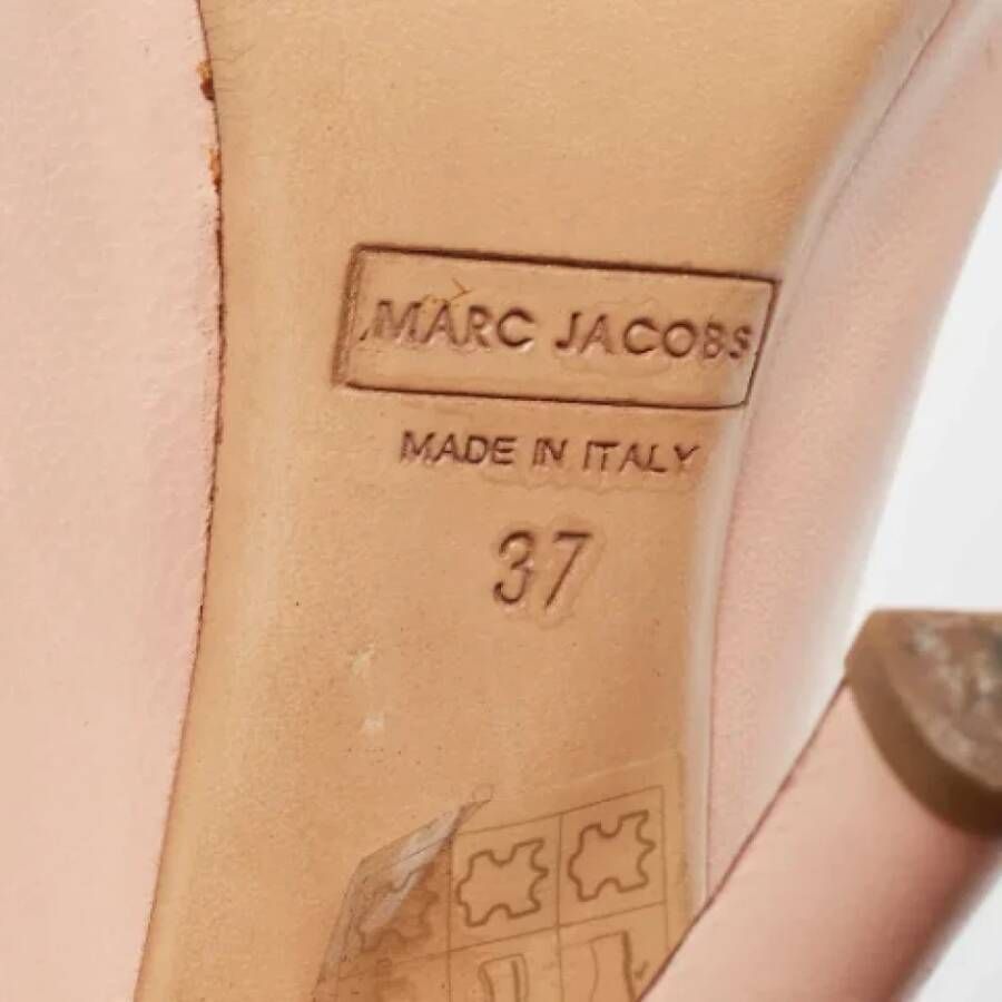 Marc Jacobs Pre-owned Leather heels Pink Dames