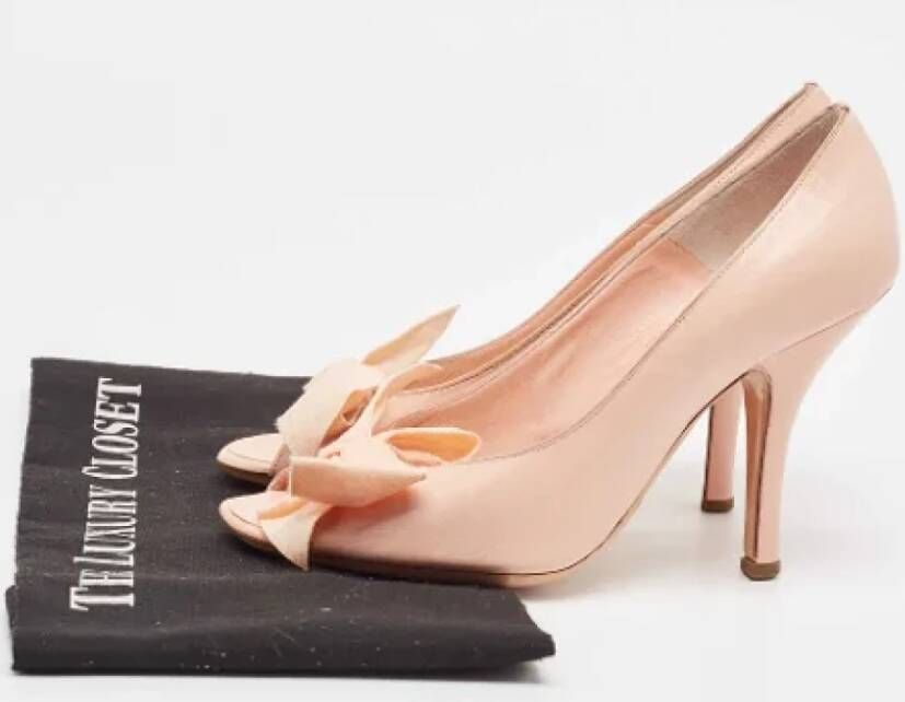 Marc Jacobs Pre-owned Leather heels Pink Dames