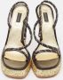Marc Jacobs Pre-owned Leather sandals Black Dames - Thumbnail 3
