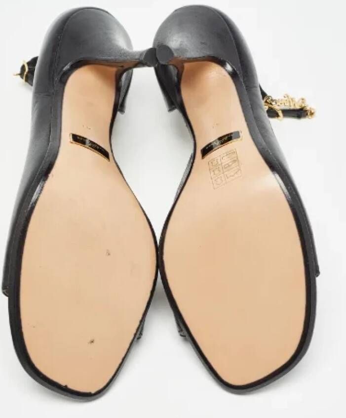 Marc Jacobs Pre-owned Leather sandals Black Dames