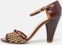 Marc Jacobs Pre-owned Leather sandals Brown Dames - Thumbnail 2