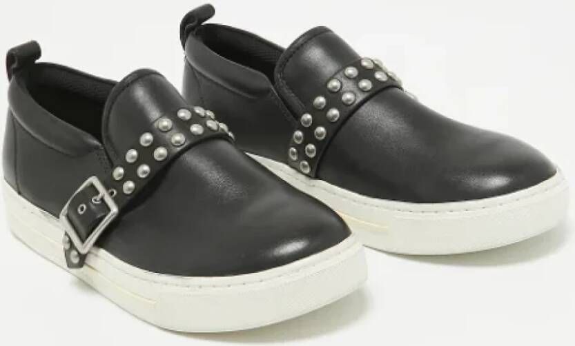 Marc Jacobs Pre-owned Leather sneakers Black Dames