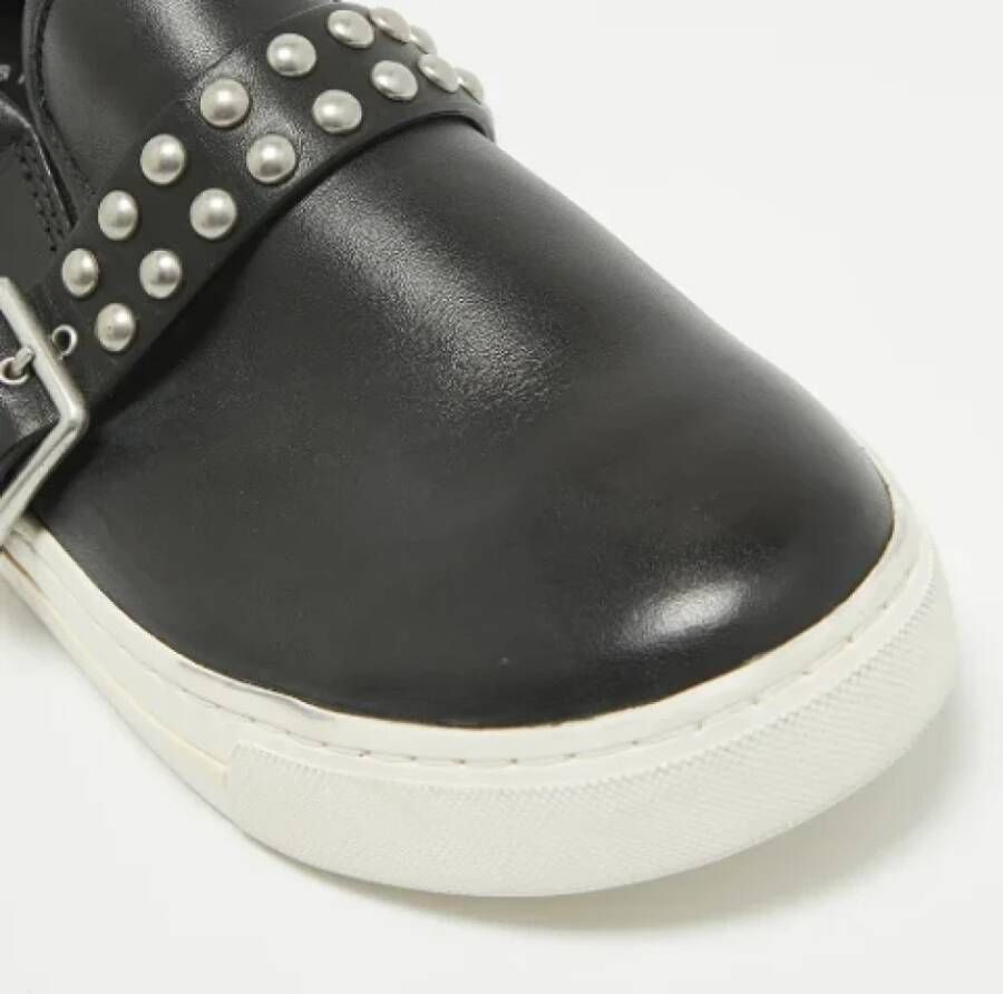 Marc Jacobs Pre-owned Leather sneakers Black Dames