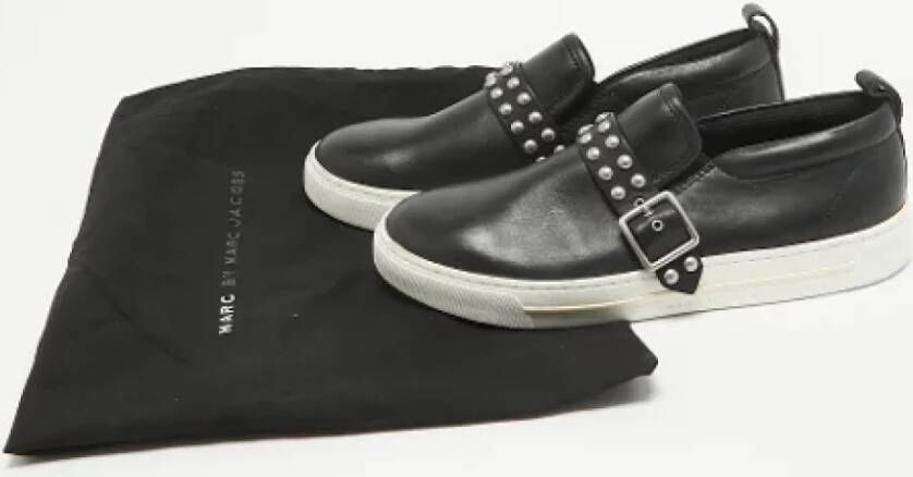 Marc Jacobs Pre-owned Leather sneakers Black Dames