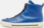 Marc Jacobs Pre-owned Leather sneakers Blue Dames - Thumbnail 2