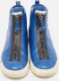 Marc Jacobs Pre-owned Leather sneakers Blue Dames - Thumbnail 3