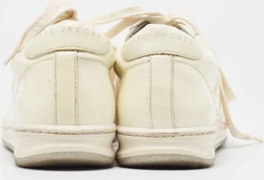 Marc Jacobs Pre-owned Leather sneakers White Heren