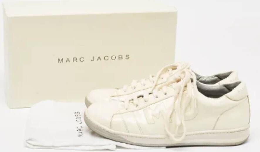 Marc Jacobs Pre-owned Leather sneakers White Heren