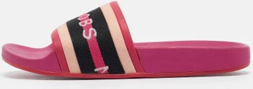 Marc Jacobs Pre-owned Rubber sandals Pink Dames