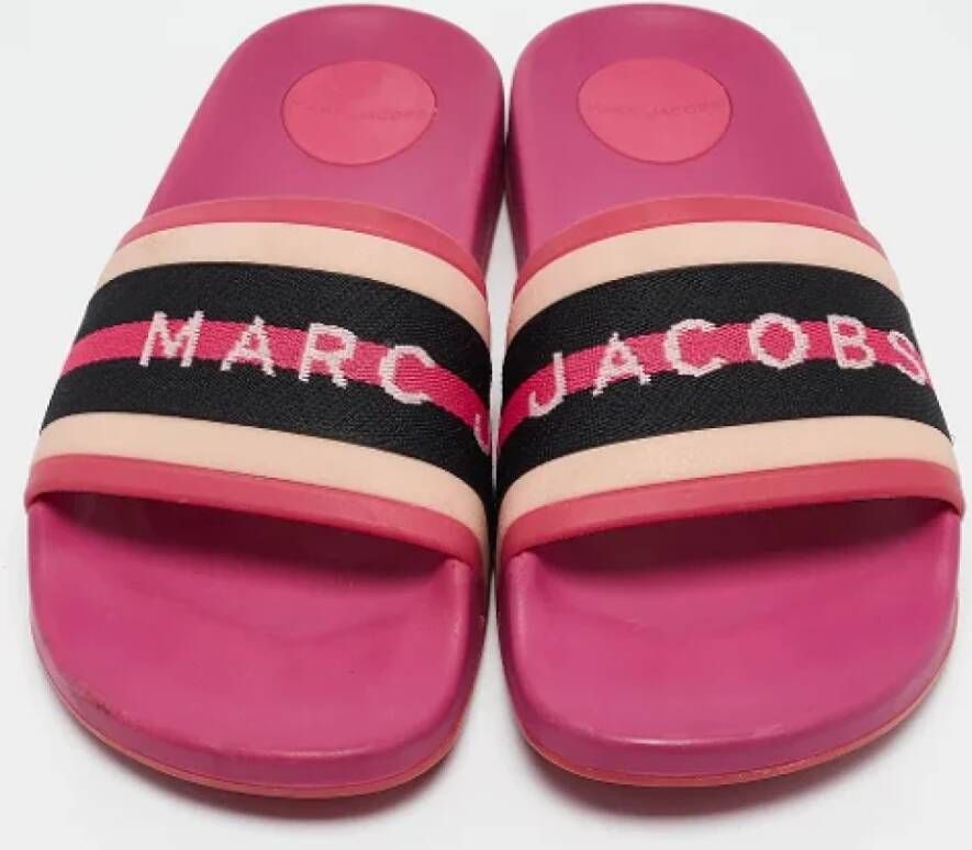 Marc Jacobs Pre-owned Rubber sandals Pink Dames