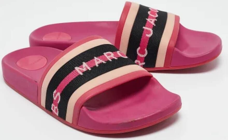 Marc Jacobs Pre-owned Rubber sandals Pink Dames