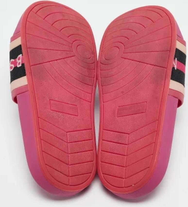 Marc Jacobs Pre-owned Rubber sandals Pink Dames