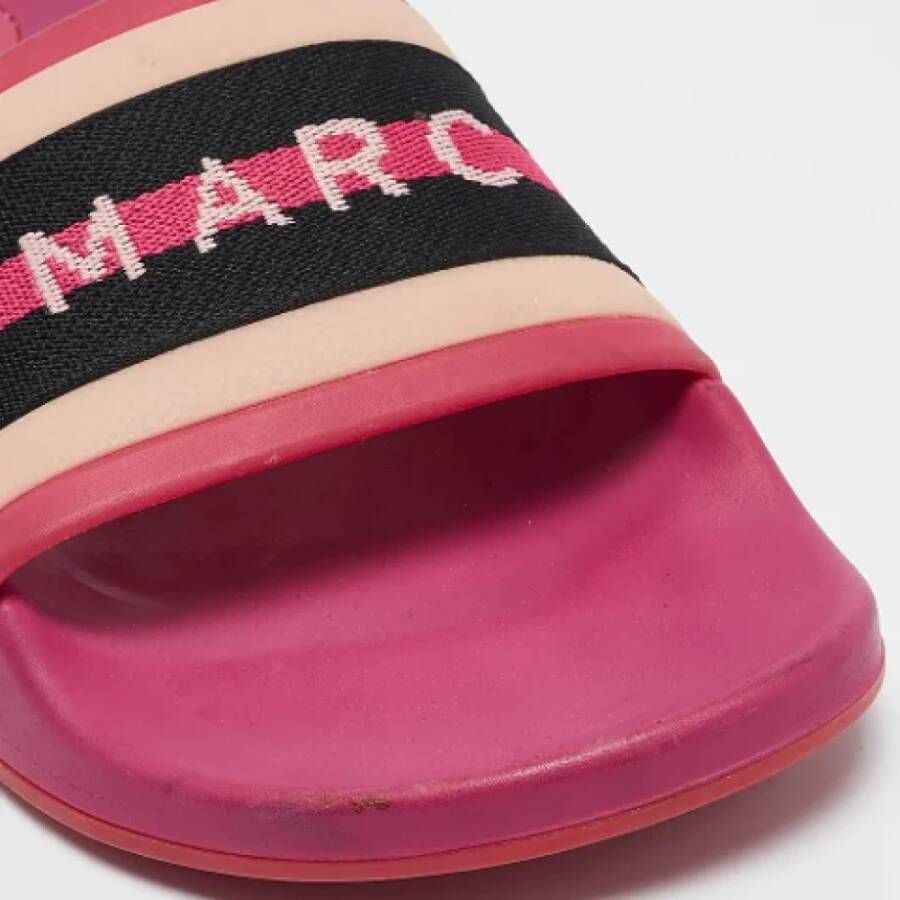 Marc Jacobs Pre-owned Rubber sandals Pink Dames