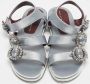 Marc Jacobs Pre-owned Satin sandals Gray Dames - Thumbnail 3