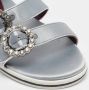 Marc Jacobs Pre-owned Satin sandals Gray Dames - Thumbnail 7