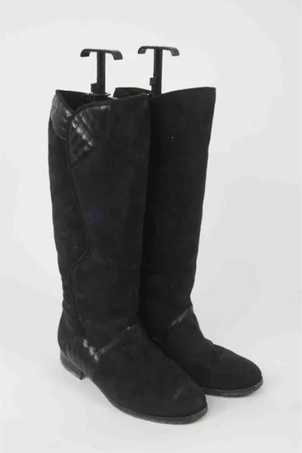 Marc Jacobs Pre-owned Suede boots Black Dames