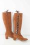 Marc Jacobs Pre-owned Suede boots Brown Dames - Thumbnail 2