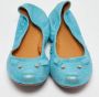 Marc Jacobs Pre-owned Suede flats Blue Dames - Thumbnail 3