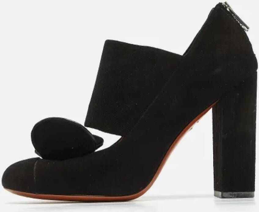 Marc Jacobs Pre-owned Suede heels Black Dames