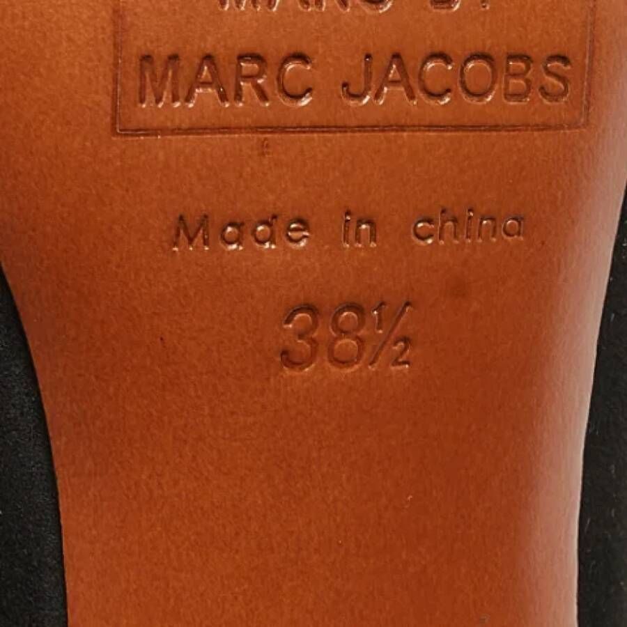 Marc Jacobs Pre-owned Suede heels Black Dames