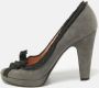 Marc Jacobs Pre-owned Suede heels Gray Dames - Thumbnail 2