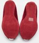 Marc Jacobs Pre-owned Velvet flats Red Dames - Thumbnail 6