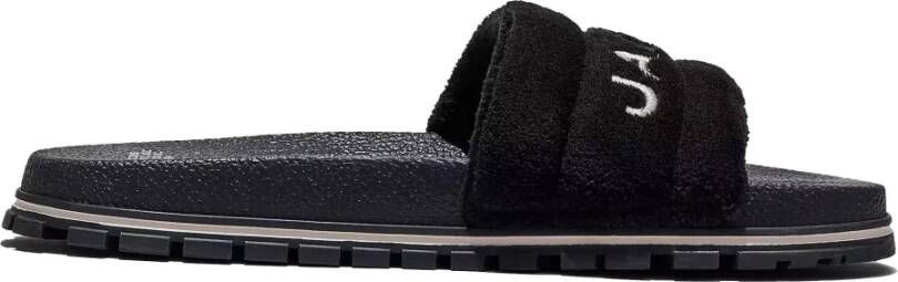 Marc Jacobs Stijlvolle zwarte sliders voor vrouwen Zwart Dames