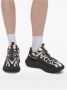 Marc Jacobs Zebra Canvas Lazy Hiker Sneakers Black Dames - Thumbnail 2