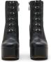 Marc Jacobs Zwarte Leren Blokhak Schoenen Black Dames - Thumbnail 2