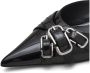 Marc Jacobs Zwarte Leren Kitten Hak Schoenen Black Dames - Thumbnail 5