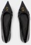 Marc Jacobs Zwarte Leren Pointy Toe Ballerinas Black Dames - Thumbnail 10