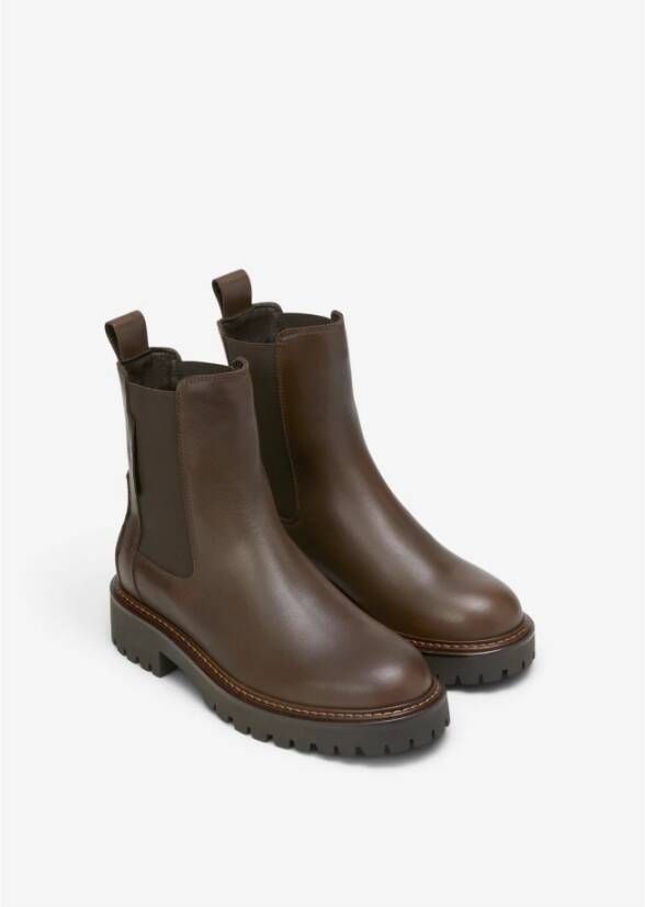 Marc O'Polo Chelsea boot Brown Dames