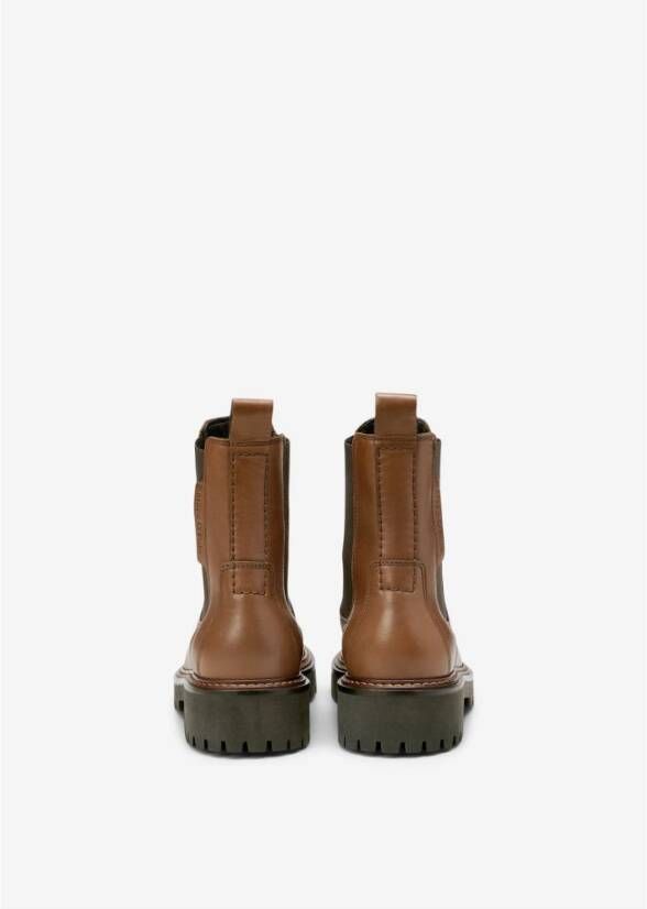 Marc O'Polo Chelsea boot Brown Dames