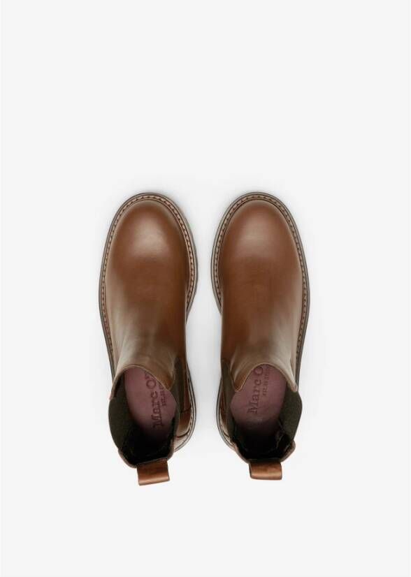 Marc O'Polo Chelsea boot Brown Dames