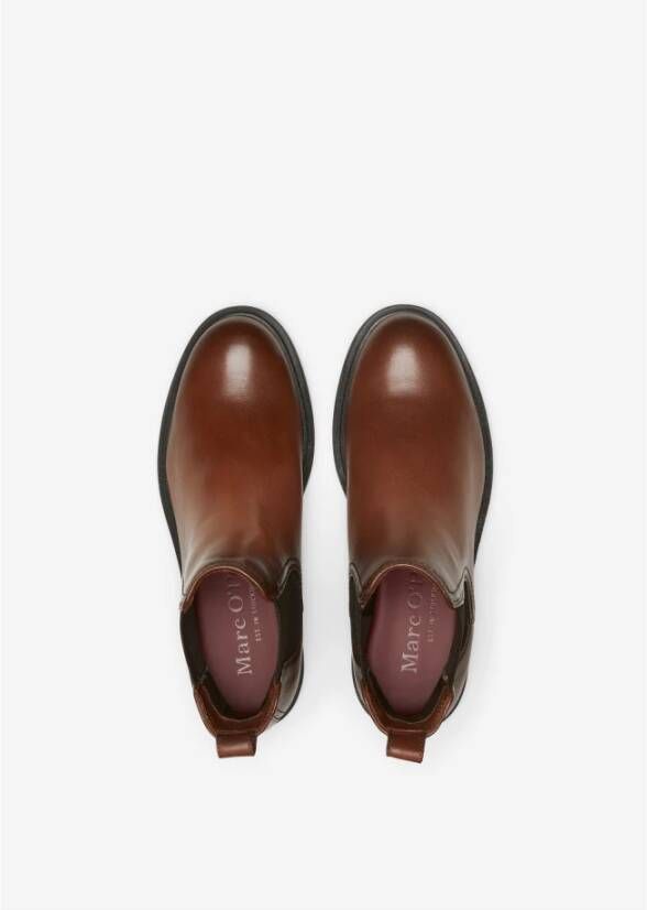 Marc O'Polo Chelsea boot Brown Dames