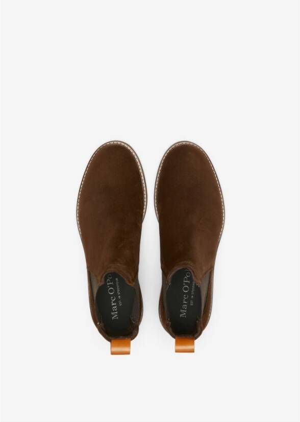 Marc O'Polo Chelsea boot Brown Heren