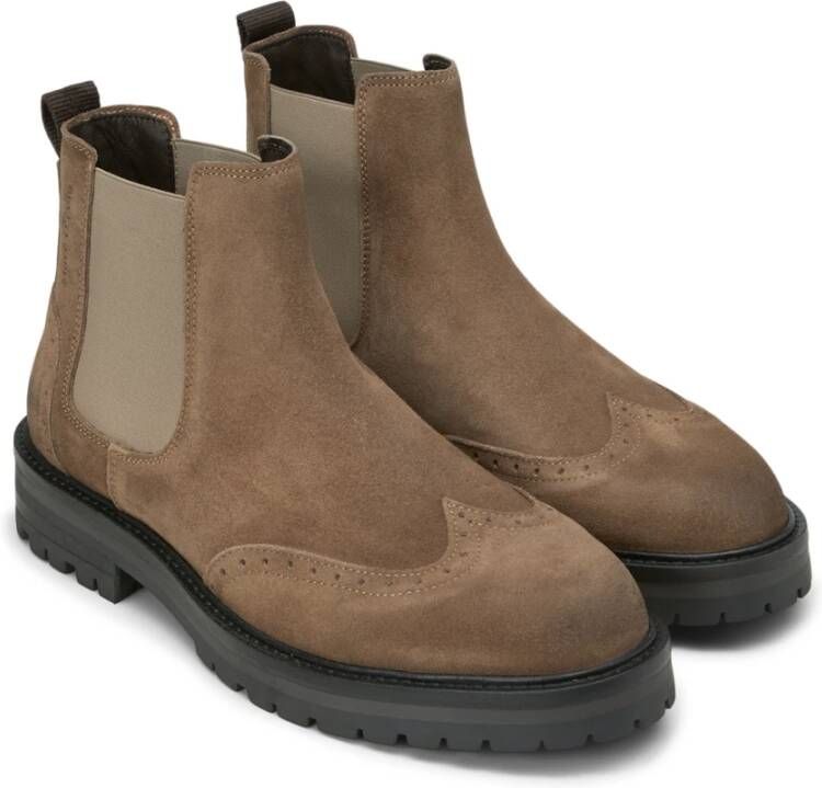 Marc O'Polo Chelsea boot Brown Heren