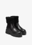 Marc O'Polo Chelsea boot met gebreide boord Black Dames - Thumbnail 3