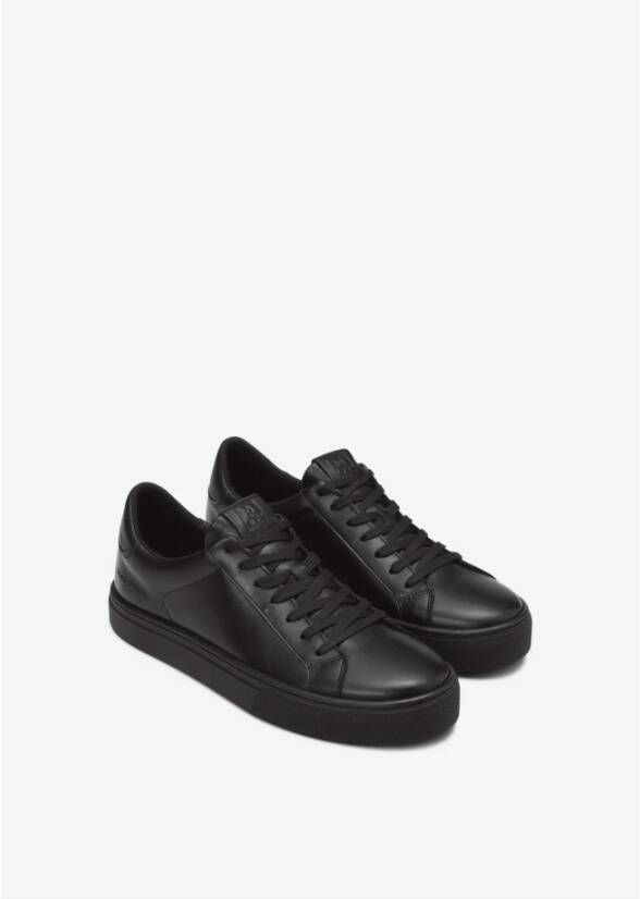 Marc O'Polo Cup sole sneaker Black Heren