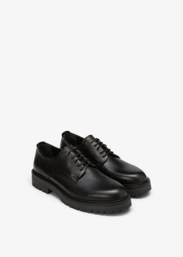 Marc O'Polo Derby vetersluiting Black Heren