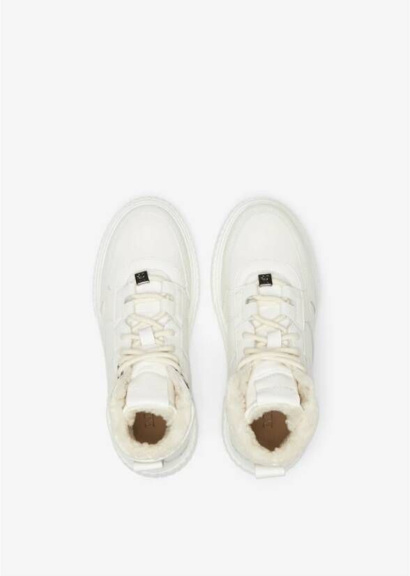 Marc O'Polo Hoge sneaker Beige Dames