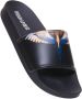 Marcelo Burlon Icon Wings Sliders Zwart Koraalrood Black Heren - Thumbnail 4