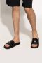 Marcelo Burlon County of Milan Slippers met print Zwart - Thumbnail 3