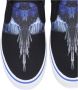 Marcelo Burlon Vulcanized Slip-Ons met Canvas Print Zwart Heren - Thumbnail 3