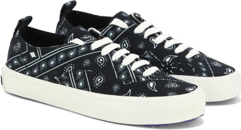 Marcelo Burlon Viento Bandana Vulcanized Sneakers Black Heren